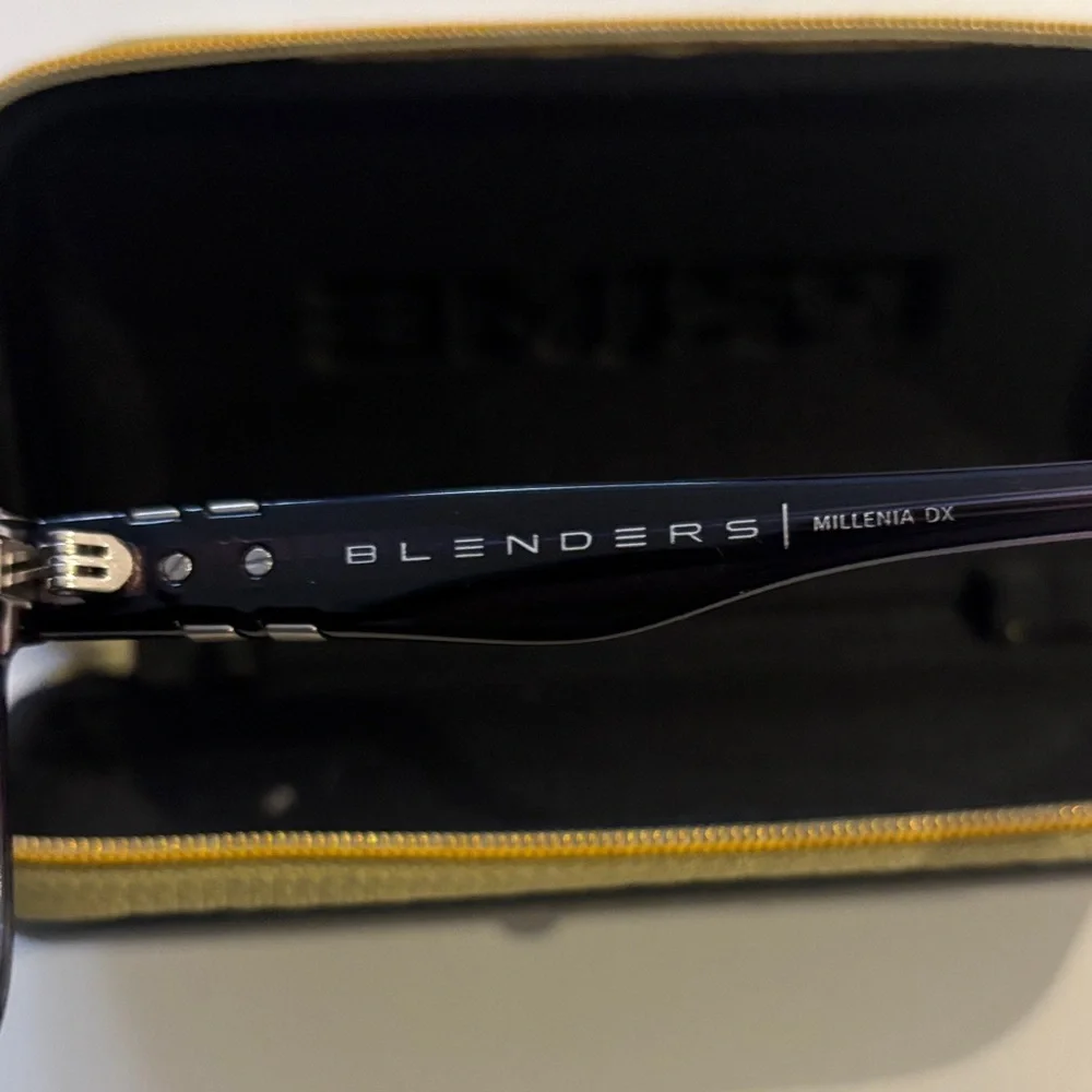 Blenders Blue and Black Men's Sunglasses